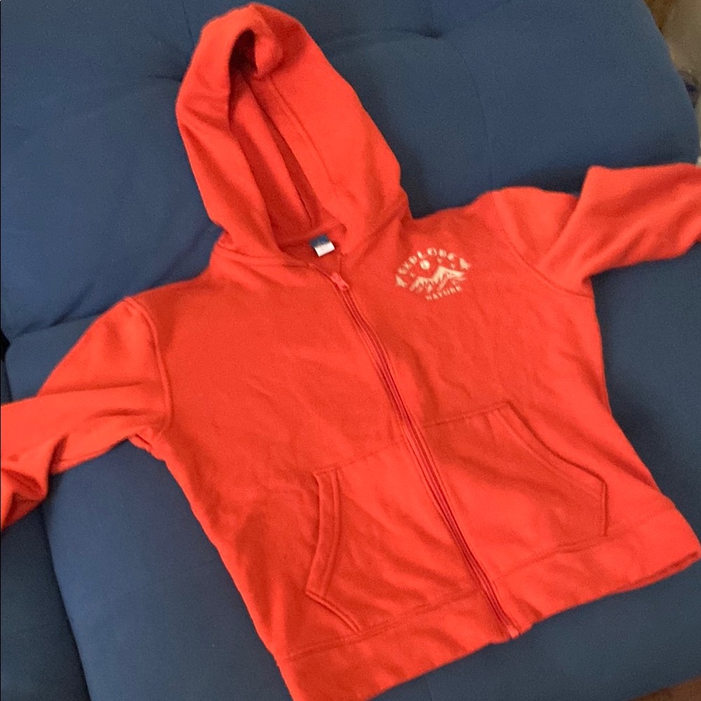 Old Navy Orange Hoodie Sweatshirt Casual Wear